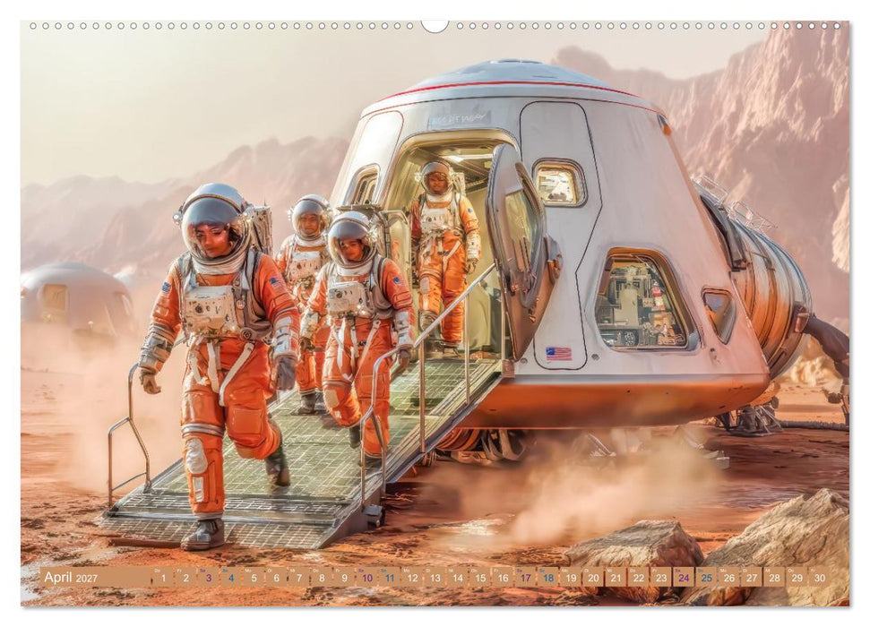 Science Fiction Reise - Ein visuelles Abenteuer (CALVENDO Wandkalender 2027)