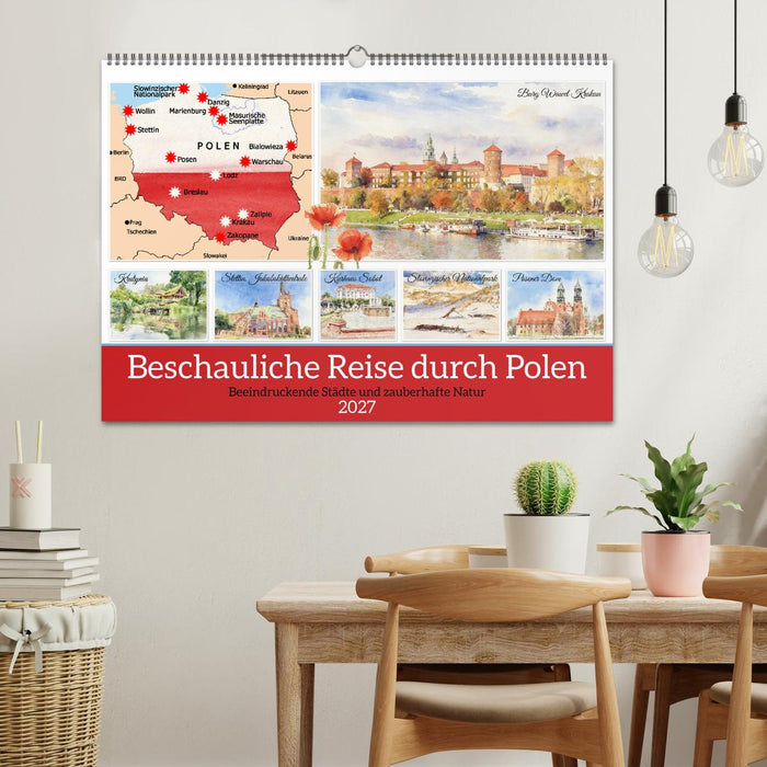 Beschauliche Reise durch Polen (CALVENDO Wandkalender 2027)