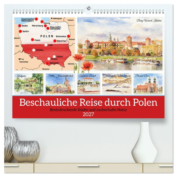 Beschauliche Reise durch Polen (CALVENDO Premium Wandkalender 2027)
