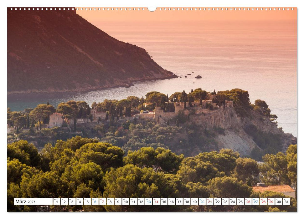 Côte d’Azur Glanzlichter an der französischen Mittelmeerküste (CALVENDO Wandkalender 2027)