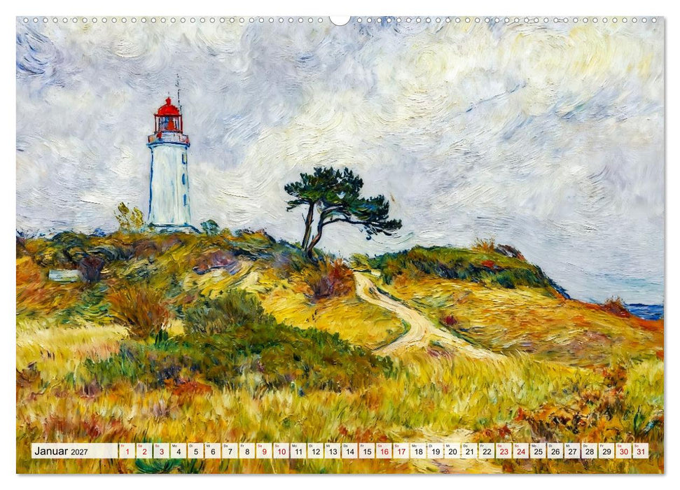 Nordische Impressionen - Küsten, Städte und Wasserwege (CALVENDO Wandkalender 2027)