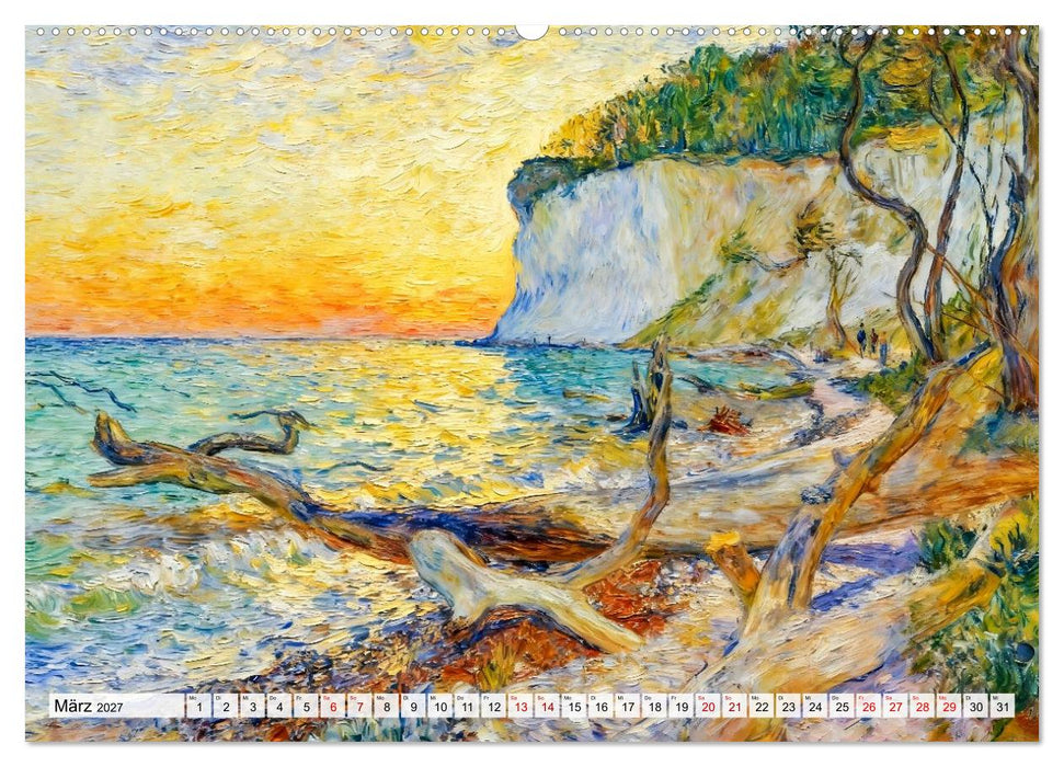 Nordische Impressionen - Küsten, Städte und Wasserwege (CALVENDO Wandkalender 2027)