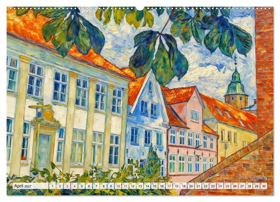Nordische Impressionen - Küsten, Städte und Wasserwege (CALVENDO Premium Wandkalender 2027)
