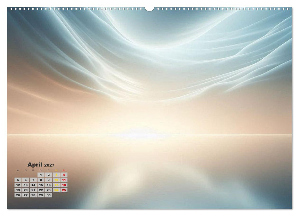 Digitale Landschaften – Atmosphären der Zukunft (CALVENDO Premium Wandkalender 2027)