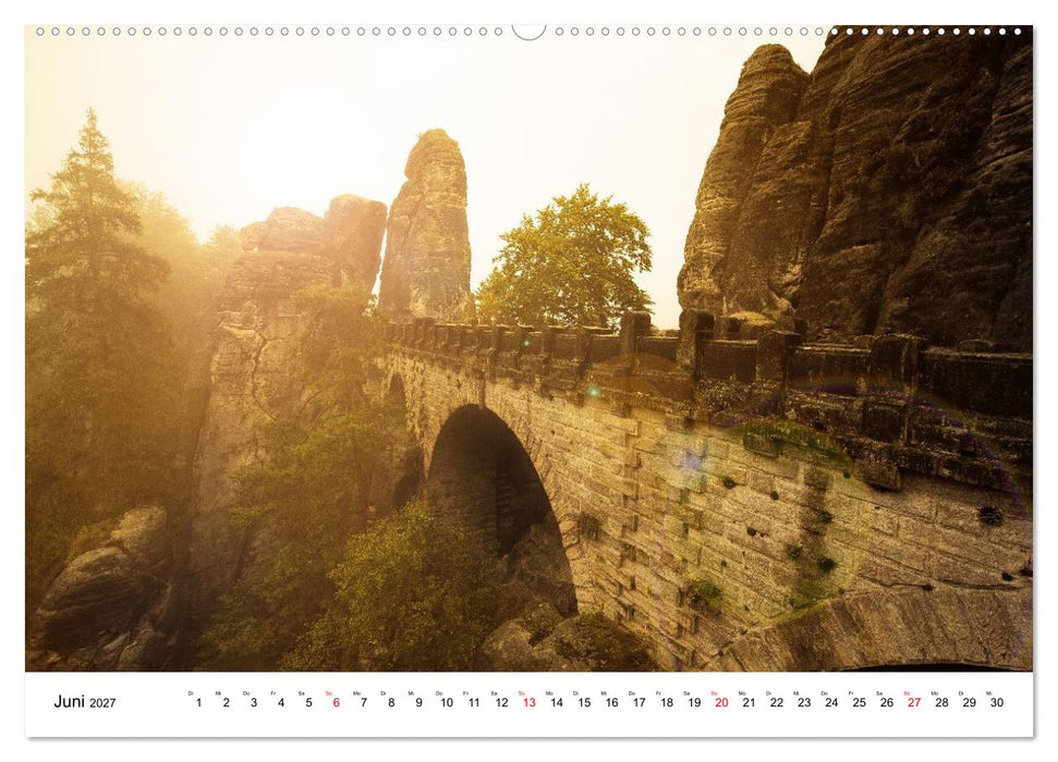 Sächsische Schweiz - Das Elbsandsteingebirge (CALVENDO Premium Wandkalender 2027)
