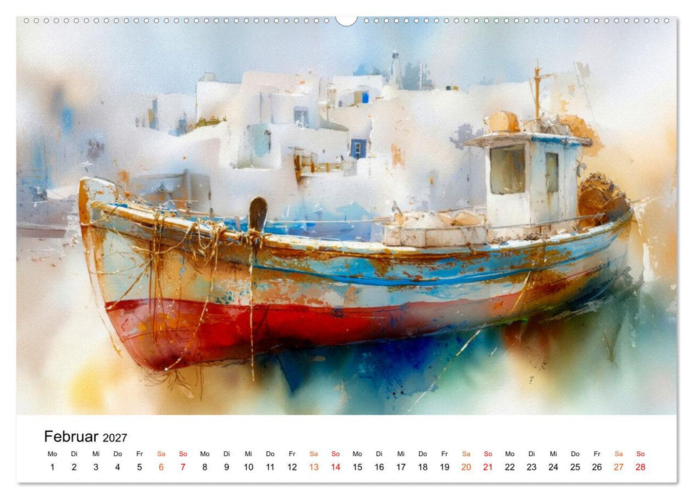 Mediterraner Glanz (CALVENDO Wandkalender 2027)