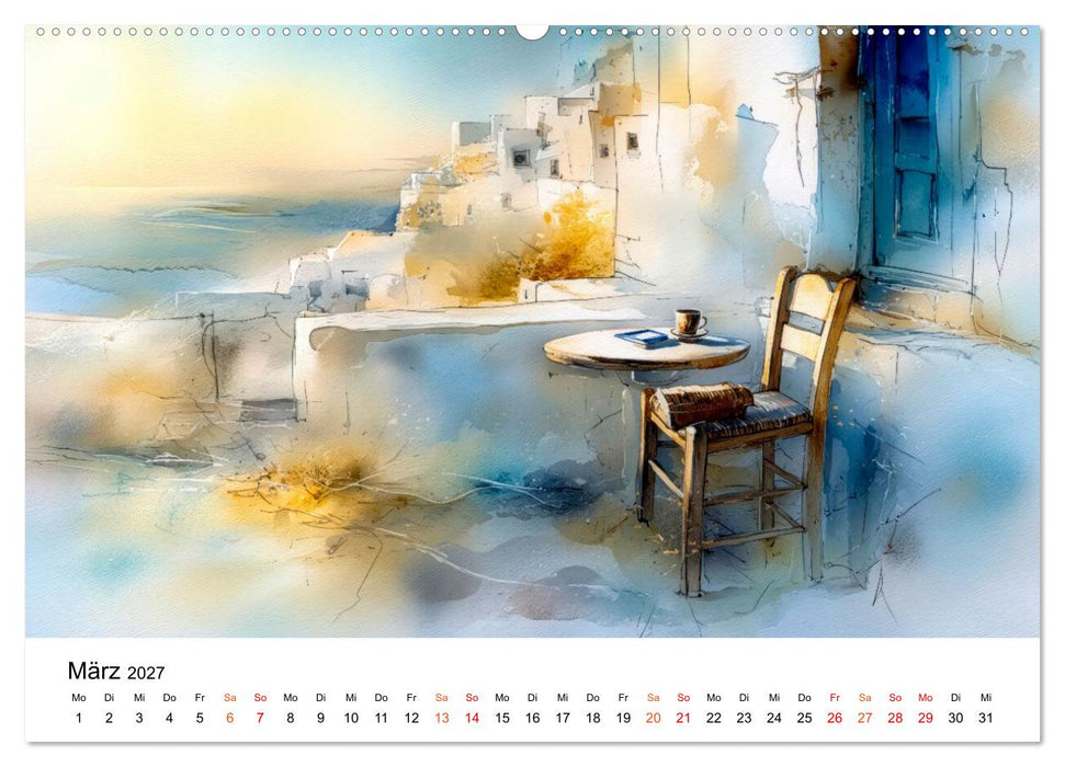 Mediterraner Glanz (CALVENDO Wandkalender 2027)