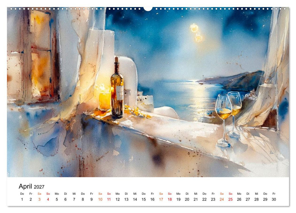 Mediterraner Glanz (CALVENDO Wandkalender 2027)