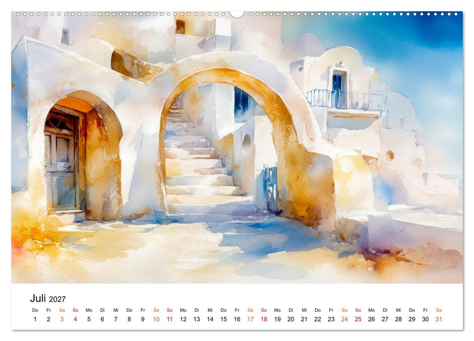 Mediterraner Glanz (CALVENDO Premium Wandkalender 2027)