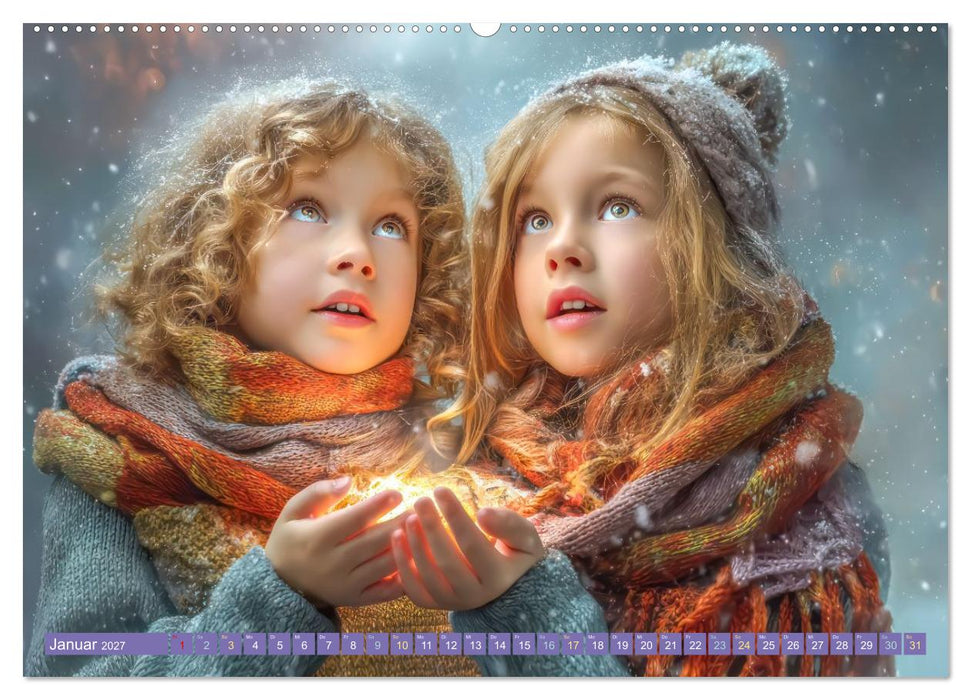 Faszination Licht - Durch Kinderaugen gesehen (CALVENDO Wandkalender 2027)