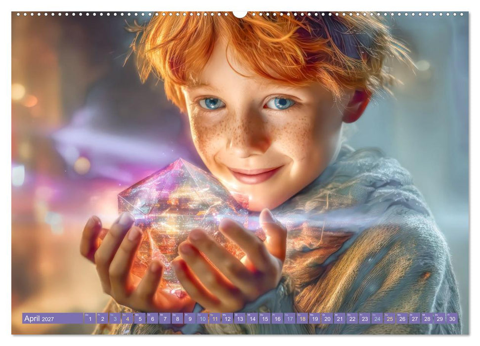 Faszination Licht - Durch Kinderaugen gesehen (CALVENDO Wandkalender 2027)