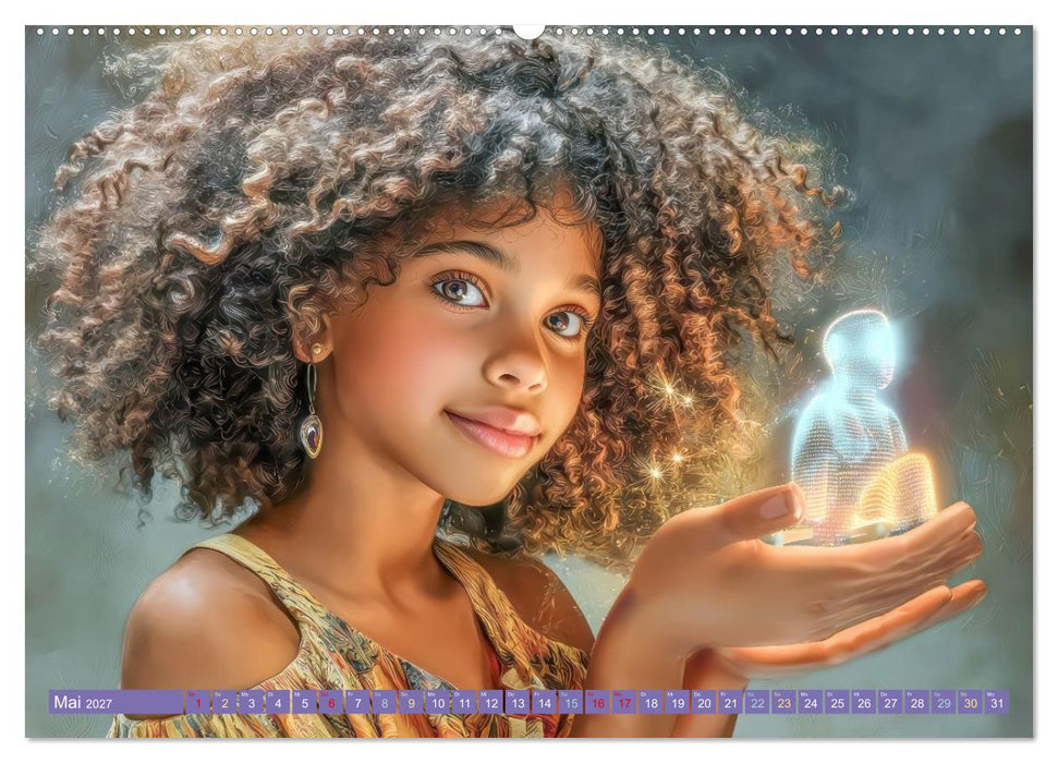 Faszination Licht - Durch Kinderaugen gesehen (CALVENDO Wandkalender 2027)