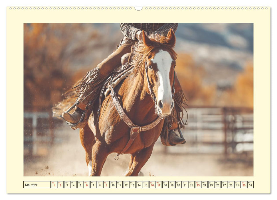 Pferdesport Impressionen. Eleganz, Kraft und Vertrauen (CALVENDO Wandkalender 2027)