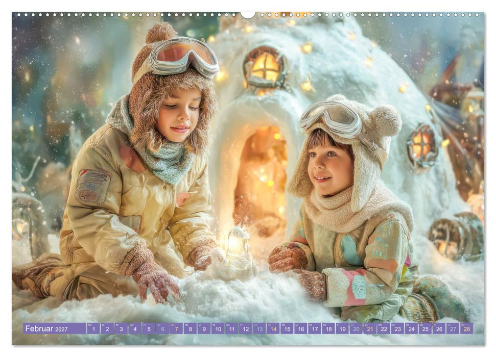 Faszination Licht - Durch Kinderaugen gesehen (CALVENDO Premium Wandkalender 2027)