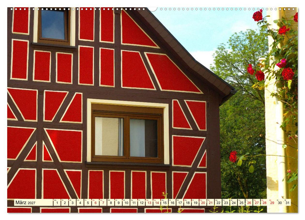 Natur und Architektur im Odenwald (CALVENDO Wandkalender 2027)
