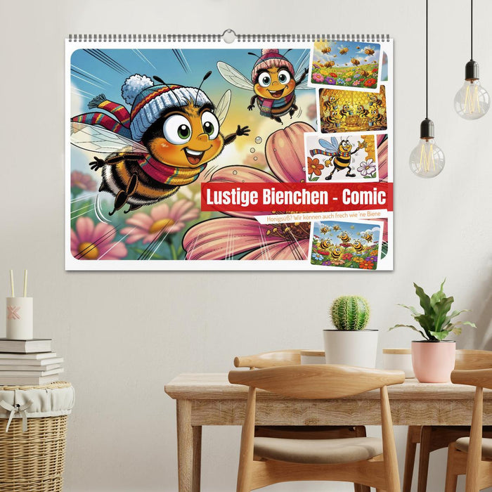 Lustige Bienchen - Comic (CALVENDO Wandkalender 2027)