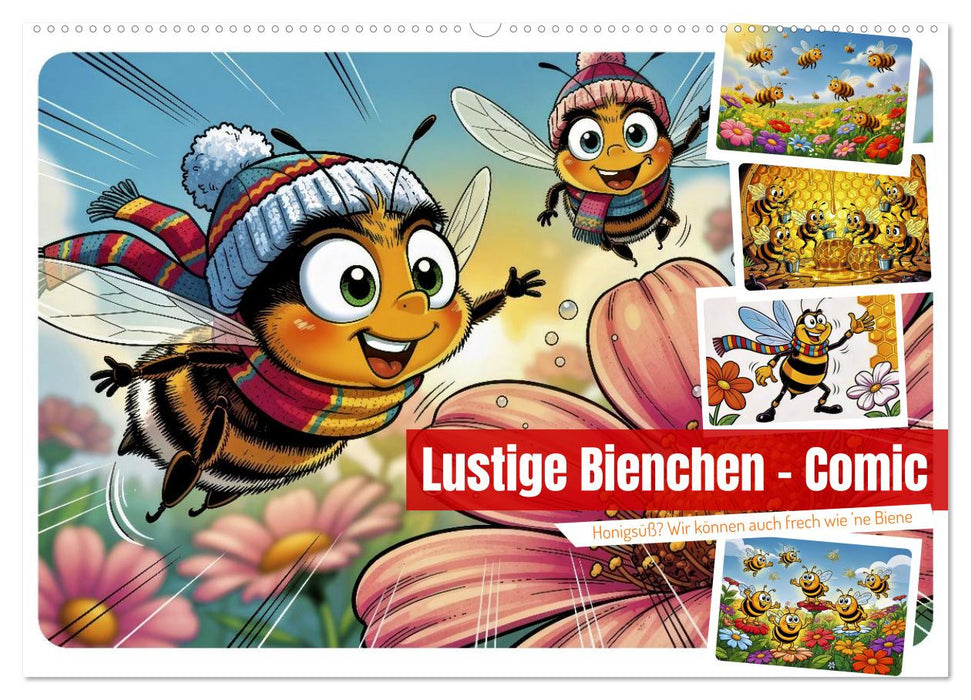 Lustige Bienchen - Comic (CALVENDO Wandkalender 2027)