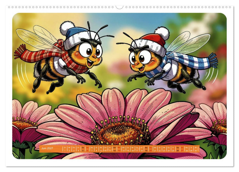 Lustige Bienchen - Comic (CALVENDO Wandkalender 2027)