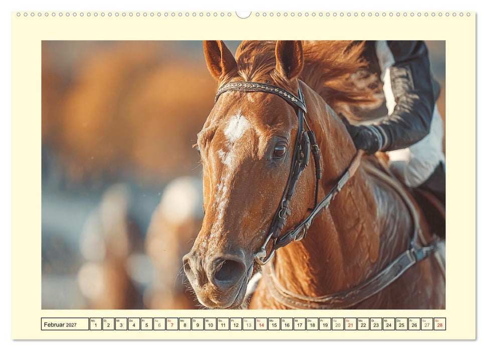 Pferdesport Impressionen. Eleganz, Kraft und Vertrauen (CALVENDO Premium Wandkalender 2027)