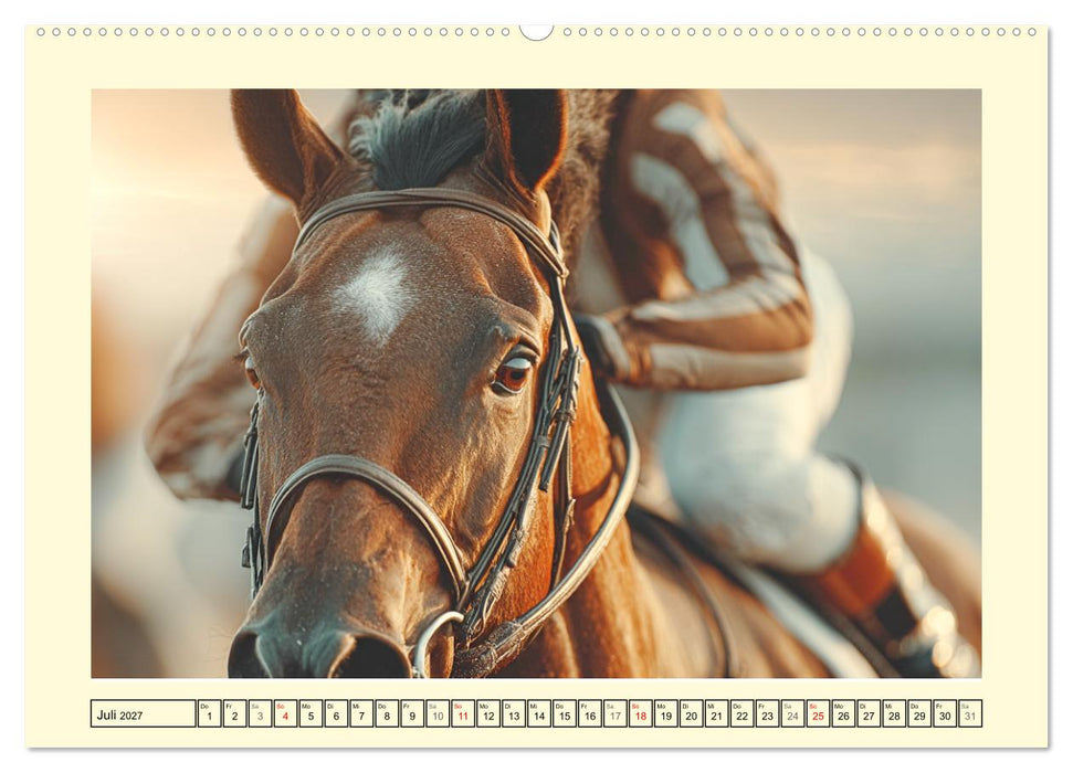 Pferdesport Impressionen. Eleganz, Kraft und Vertrauen (CALVENDO Premium Wandkalender 2027)