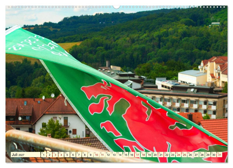 Natur und Architektur im Odenwald (CALVENDO Premium Wandkalender 2027)