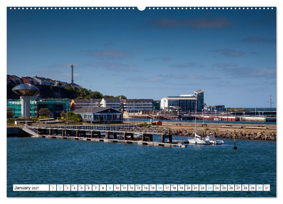 Heligoland, Germany’s Red Cliffs (CALVENDO Monthly Calendar 2027)