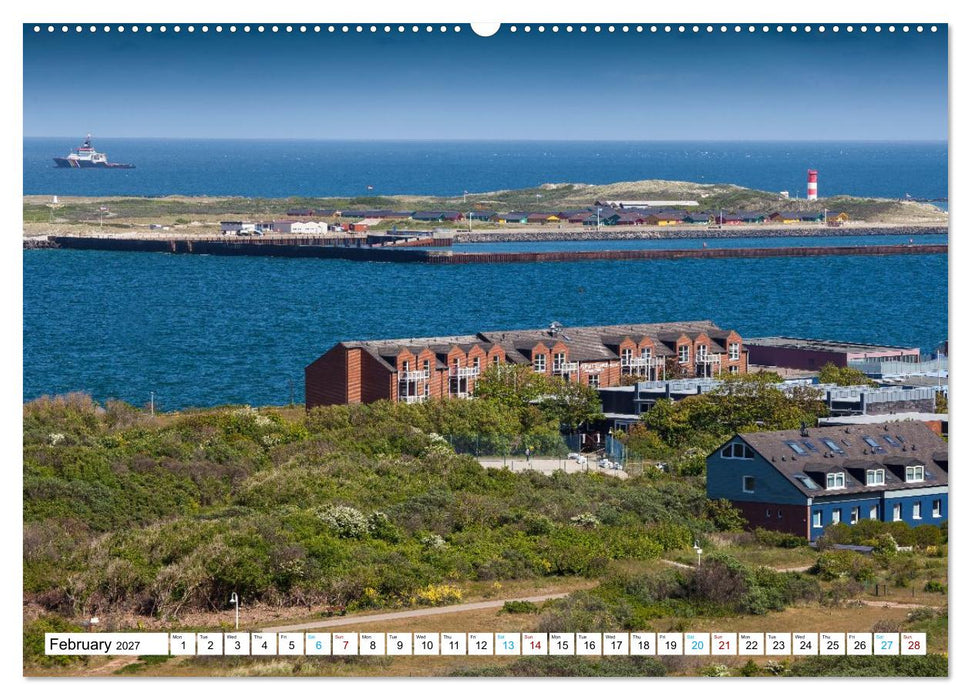 Heligoland, Germany’s Red Cliffs (CALVENDO Monthly Calendar 2027)