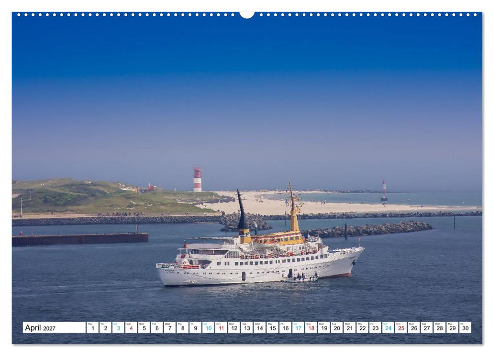 Heligoland, Germany’s Red Cliffs (CALVENDO Monthly Calendar 2027)