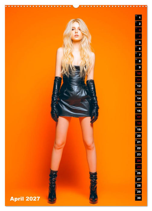 Girls in Leder - The Orange Box (CALVENDO Wandkalender 2027)