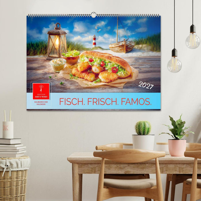 Fisch. Frisch. Famos. (CALVENDO Wandkalender 2027)
