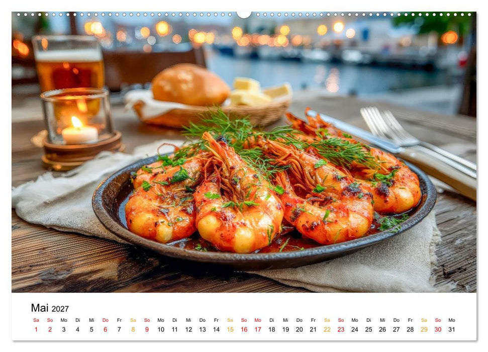 Fisch. Frisch. Famos. (CALVENDO Premium Wandkalender 2027)