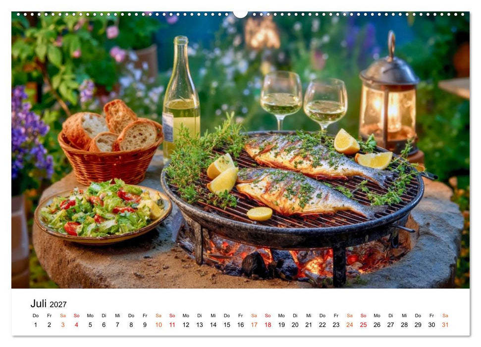 Fisch. Frisch. Famos. (CALVENDO Premium Wandkalender 2027)