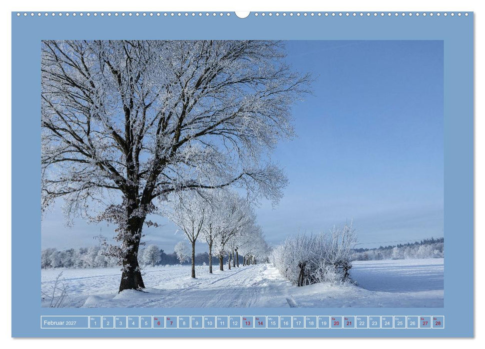 Winter im Landkreis Stade (CALVENDO Premium Wandkalender 2027)