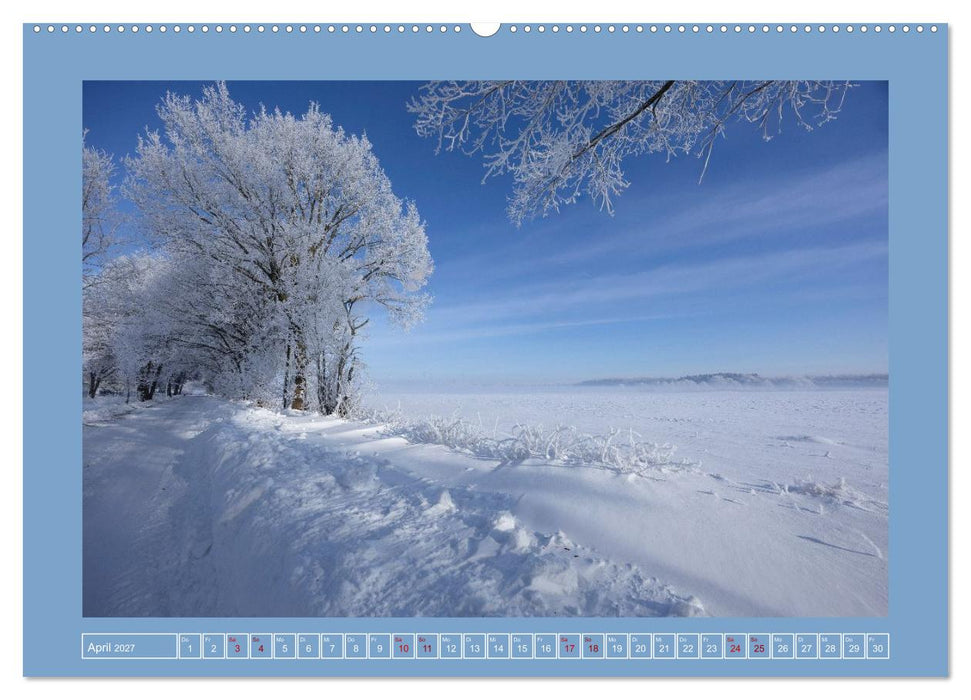 Winter im Landkreis Stade (CALVENDO Premium Wandkalender 2027)