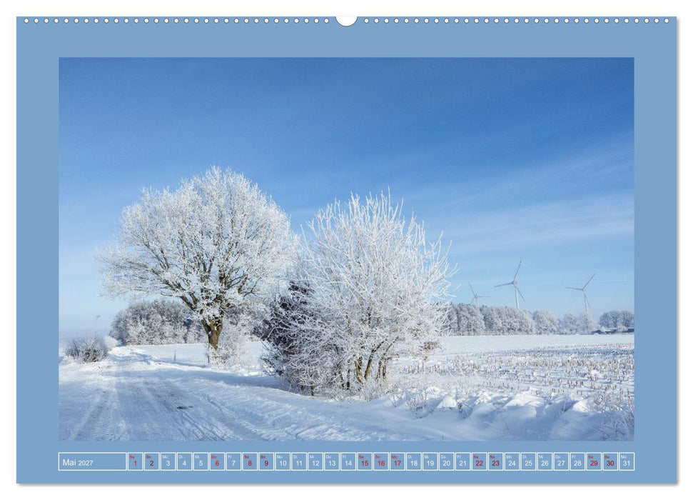 Winter im Landkreis Stade (CALVENDO Premium Wandkalender 2027)