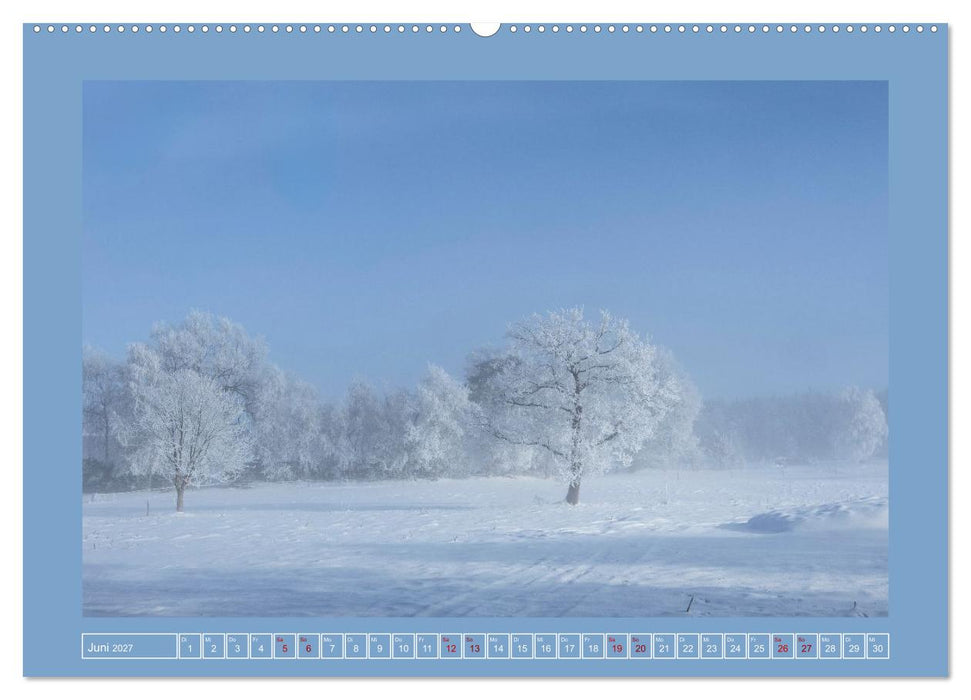 Winter im Landkreis Stade (CALVENDO Premium Wandkalender 2027)