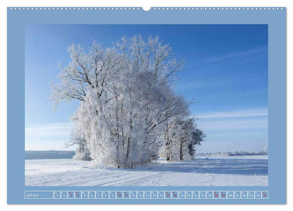 Winter im Landkreis Stade (CALVENDO Premium Wandkalender 2027)