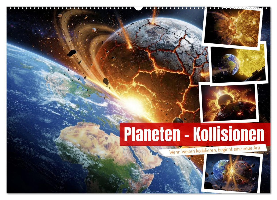 Planeten - Kollisionen (CALVENDO Wandkalender 2027)