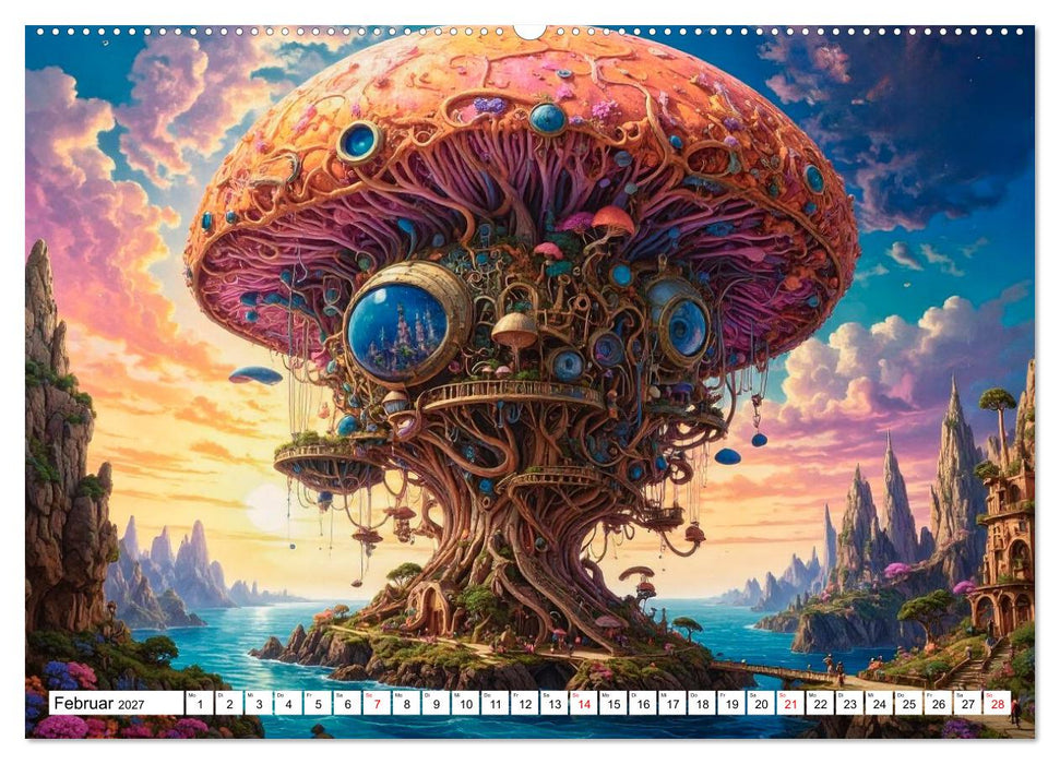 Mykologische Metamorphosen (CALVENDO Wandkalender 2027)