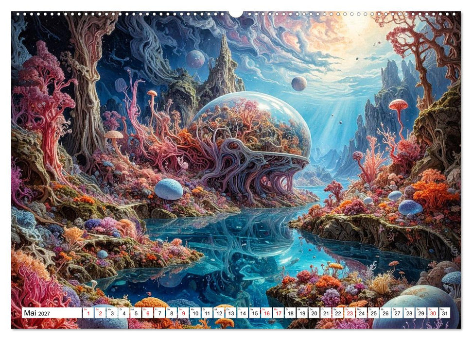 Mykologische Metamorphosen (CALVENDO Wandkalender 2027)