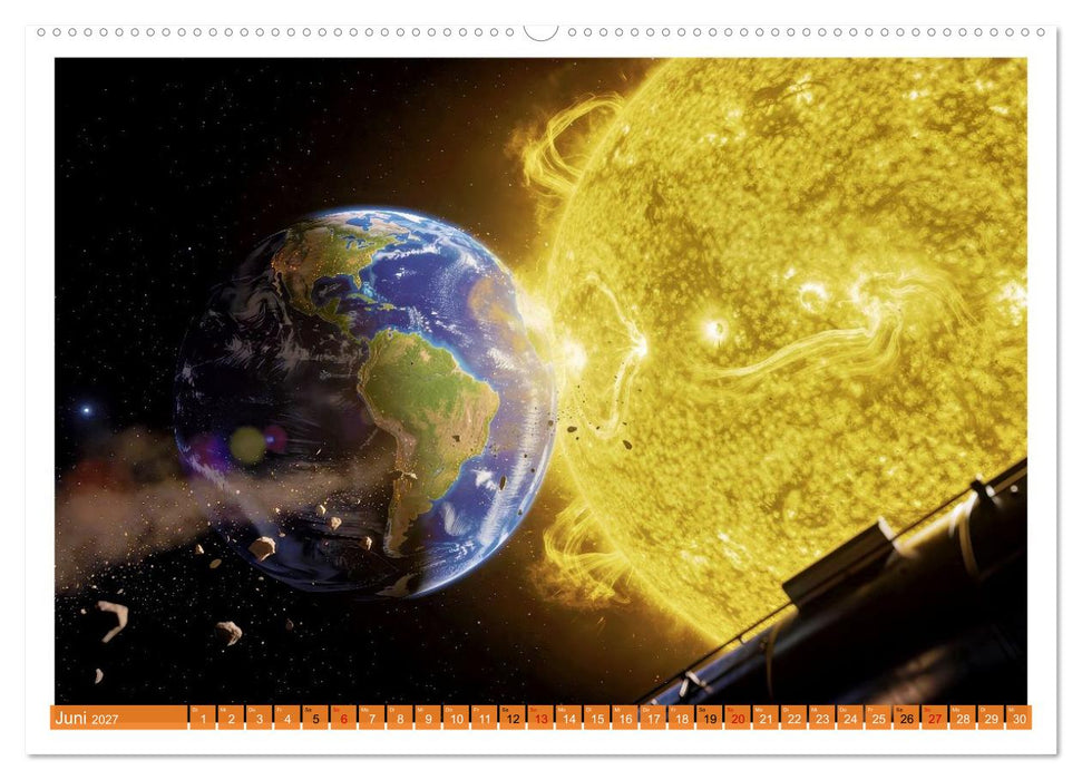 Planeten - Kollisionen (CALVENDO Premium Wandkalender 2027)