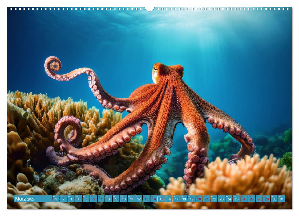 Ungewöhnliches Unterwasserleben (CALVENDO Wandkalender 2027)
