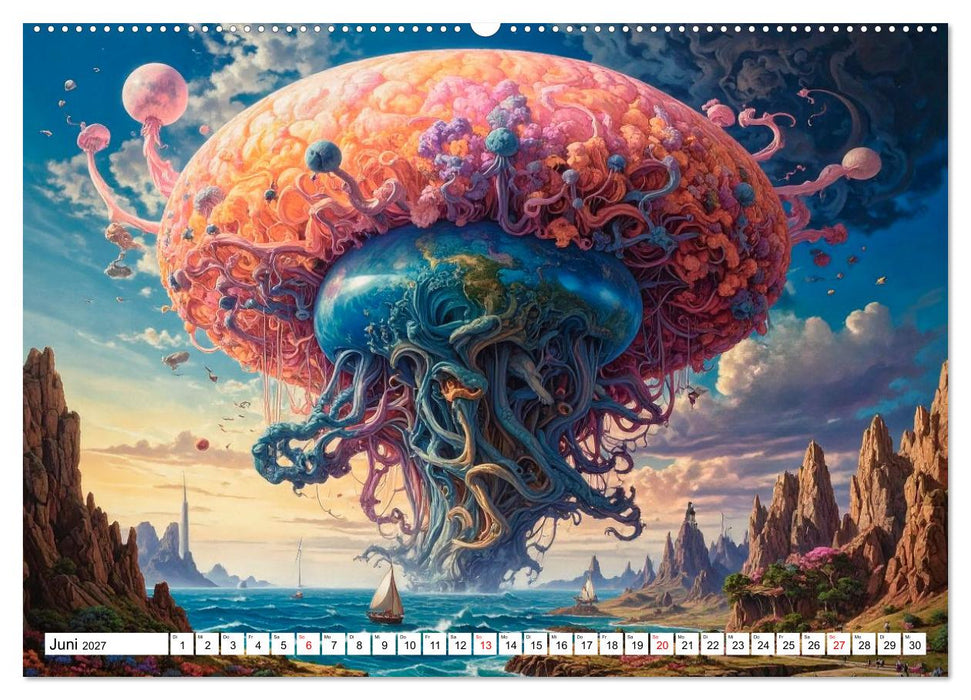 Mykologische Metamorphosen (CALVENDO Premium Wandkalender 2027)