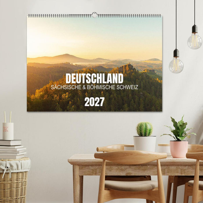 Deutschland - Sächsische und Böhmische Schweiz (CALVENDO Wandkalender 2027)