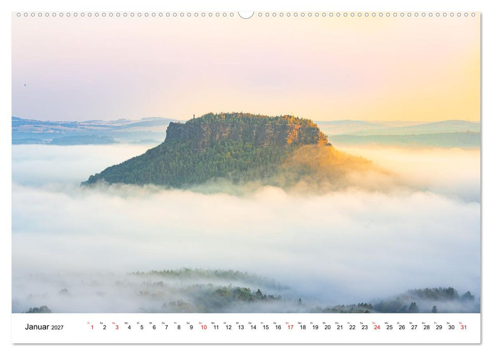 Deutschland - Sächsische und Böhmische Schweiz (CALVENDO Wandkalender 2027)