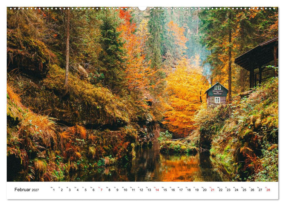 Deutschland - Sächsische und Böhmische Schweiz (CALVENDO Wandkalender 2027)