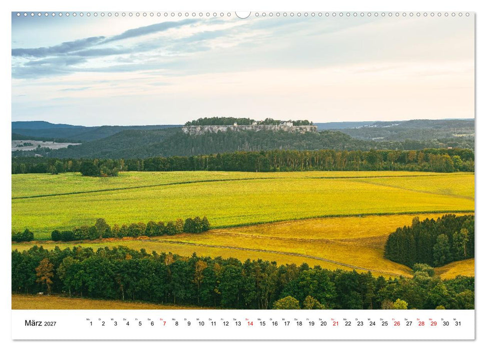 Deutschland - Sächsische und Böhmische Schweiz (CALVENDO Wandkalender 2027)