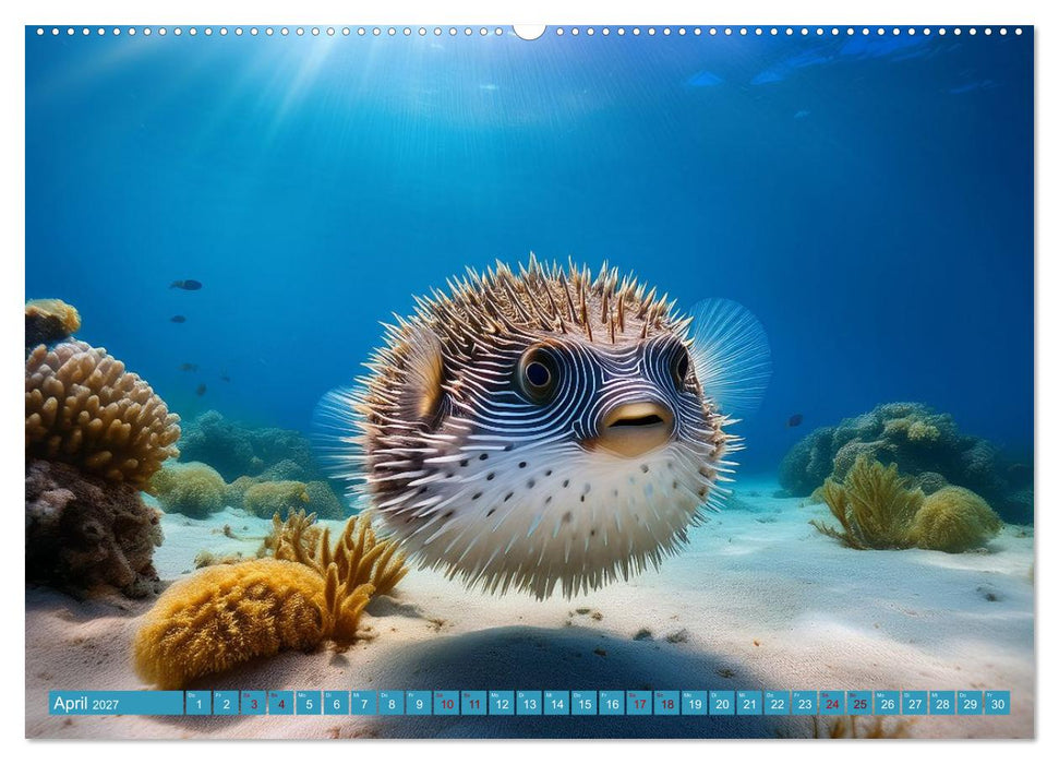 Ungewöhnliches Unterwasserleben (CALVENDO Premium Wandkalender 2027)