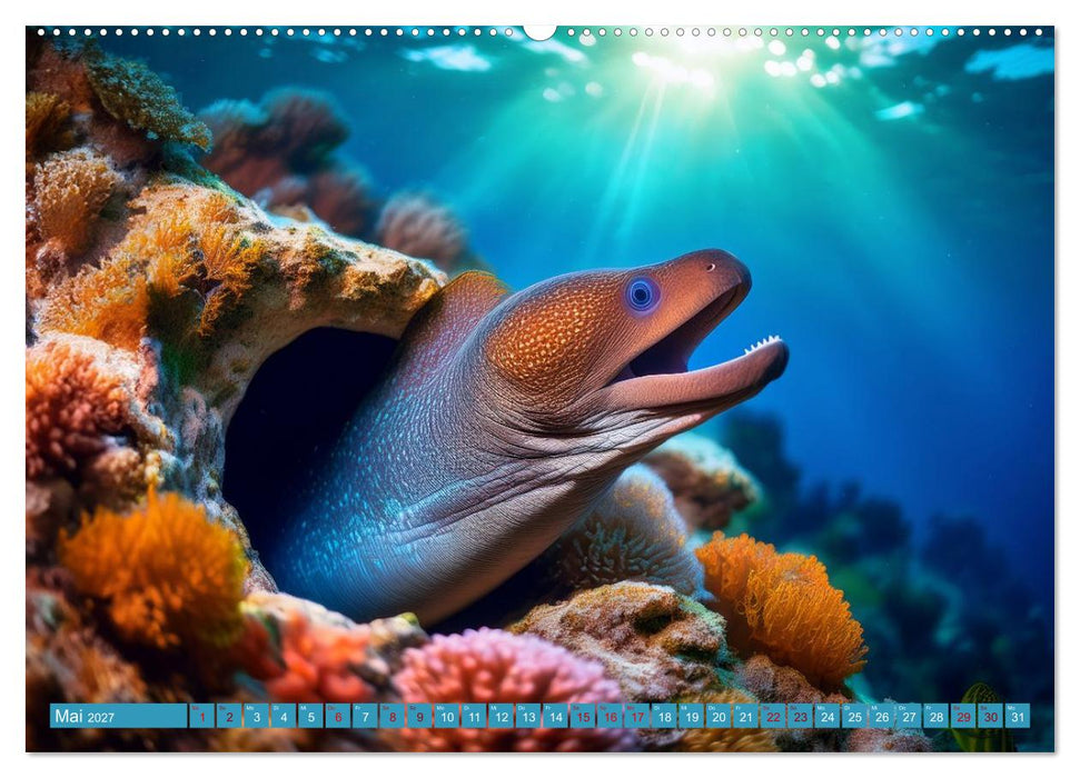 Ungewöhnliches Unterwasserleben (CALVENDO Premium Wandkalender 2027)