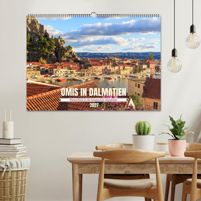 Omiš in Kroatien - Kleine Perle an der Adriaküste (CALVENDO Wandkalender 2027)